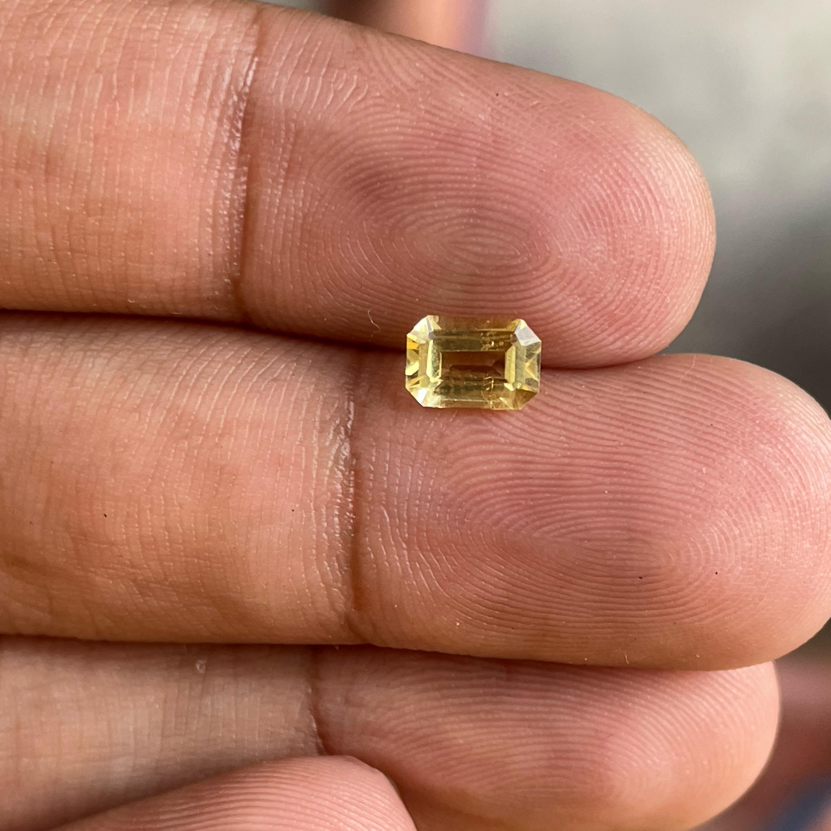 Natural Yellow Sapphire