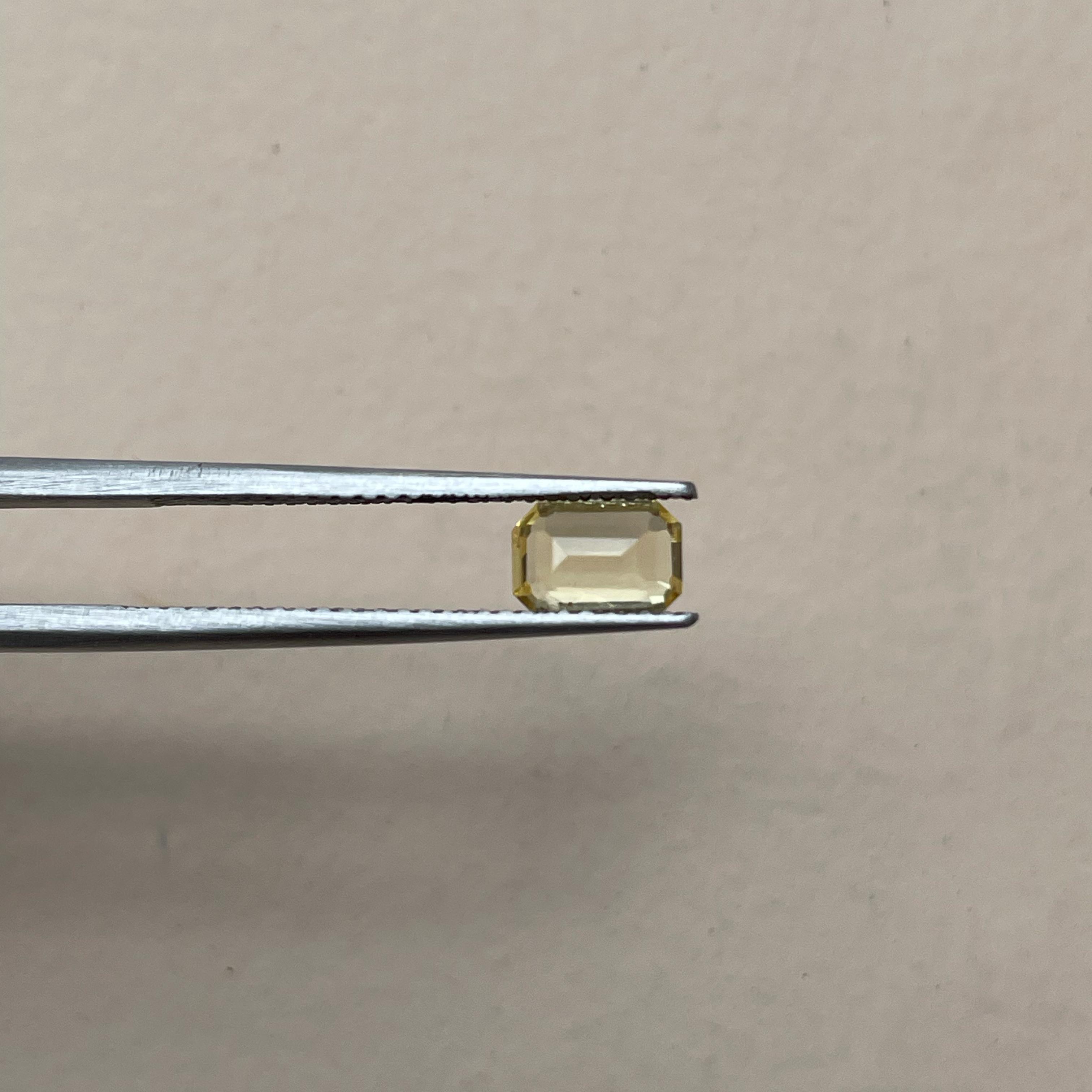 Natural Yellow Sapphire